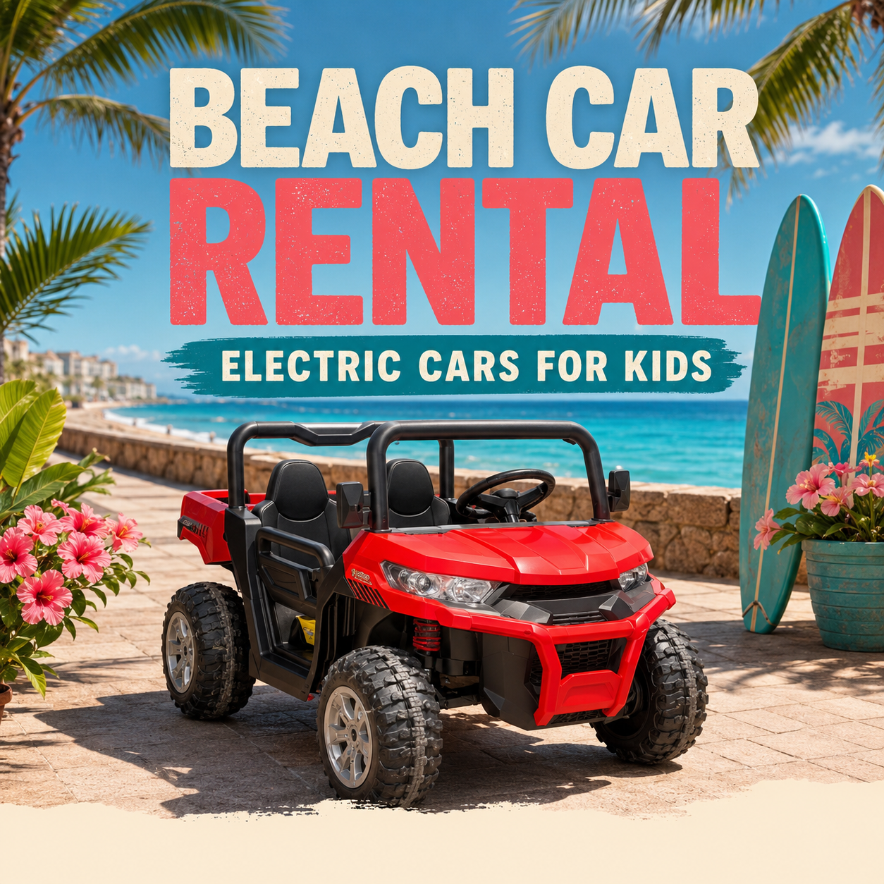 Kids Electric Car Rental