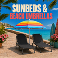 Sunbeds & Beach Umbrellas
