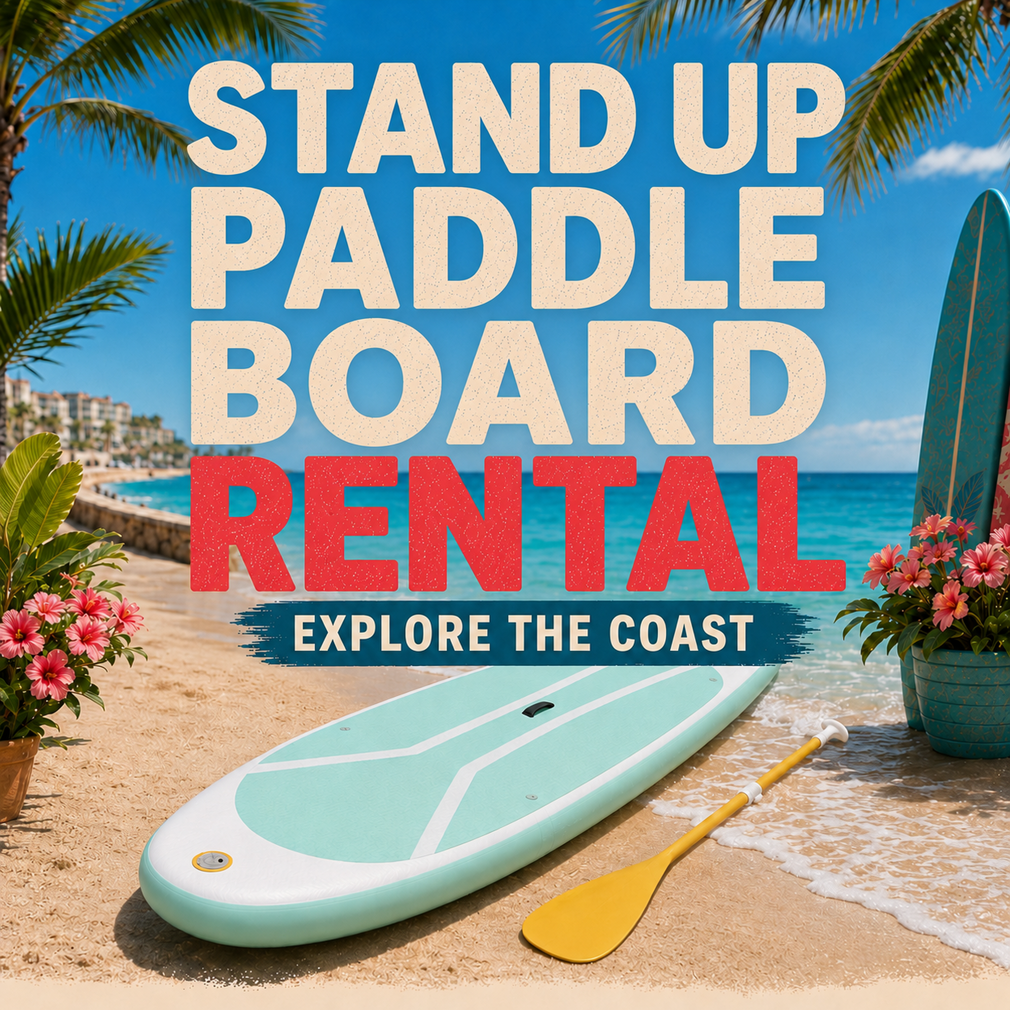Stand Up Paddle Board Rental